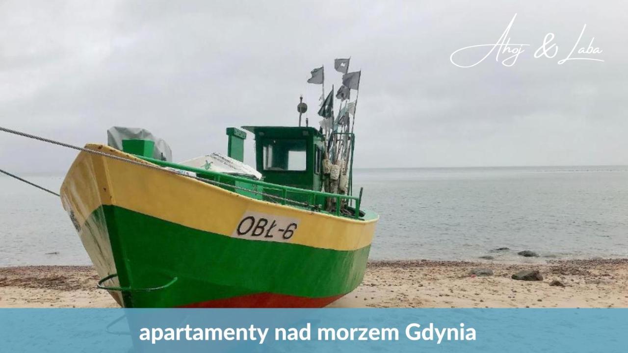 그디니아 Laba - Basen, Blisko Plazy, Cisza, Taras, Parking, Bezplatne Wifi, Wyjatkowy! 아파트 외부 사진
